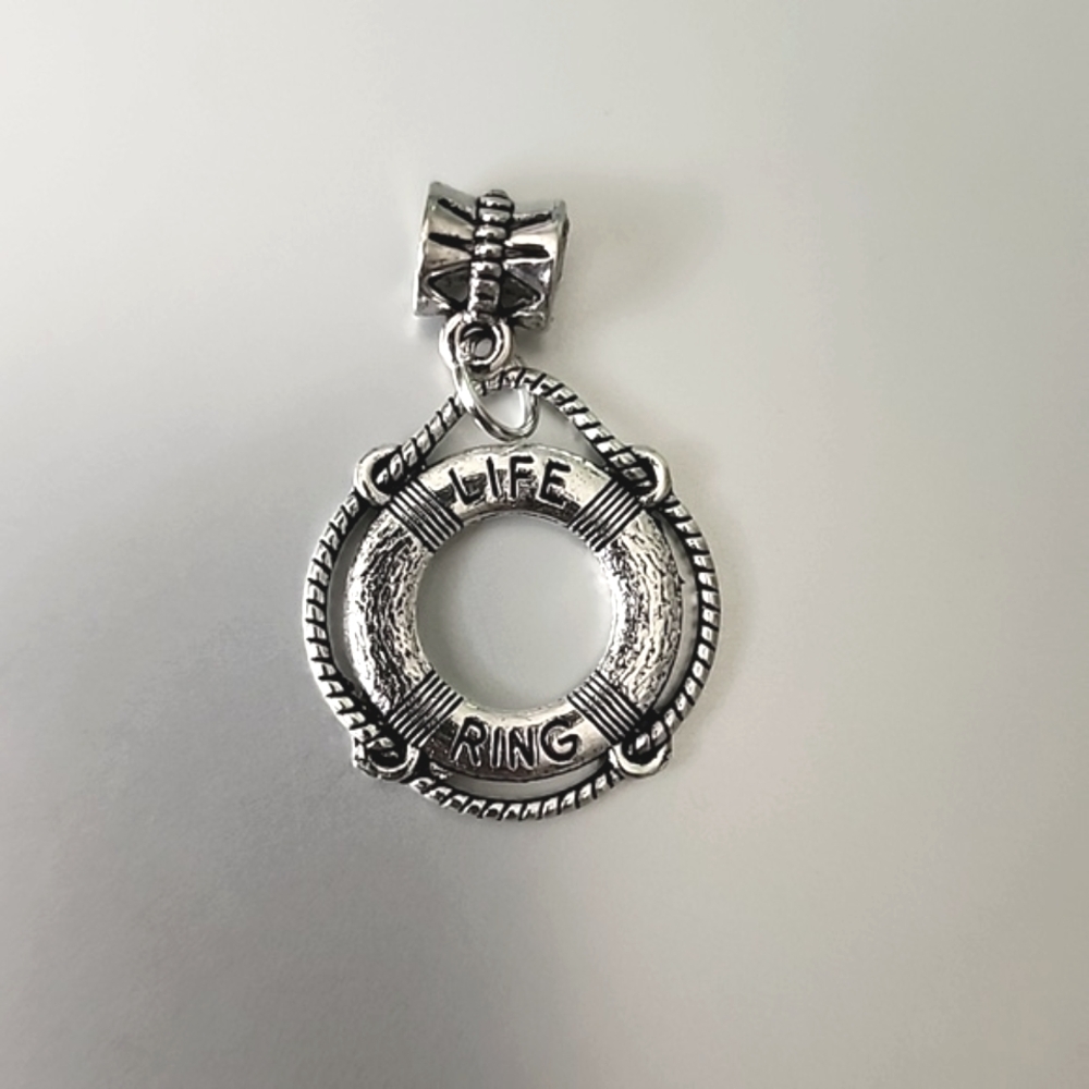 Life Ring Charm for  Style Bracelets Fits Pandora Systems